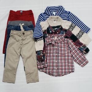 Lot of 7 Baby Boy Winter Clothes